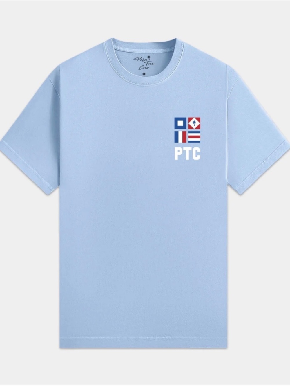 Palm Tree Crew NAUTICAL FLAG Tee. Sz XL.